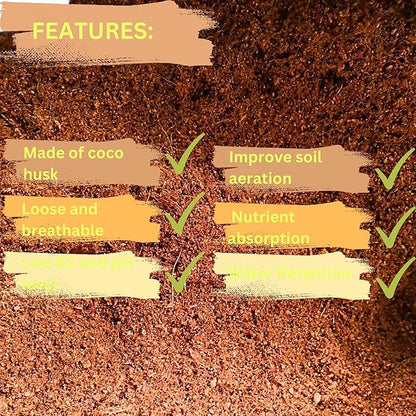 Maxona Seed Starter Coco Coir Peat Pellets - 50 Pcs 50mm (30g/Pcs) Compressed Pellet Mulching Medium for Plant, Easy to Expand, Organic Fiber Husk Substrate for Plants, Flowers, Herbs and Seedlings