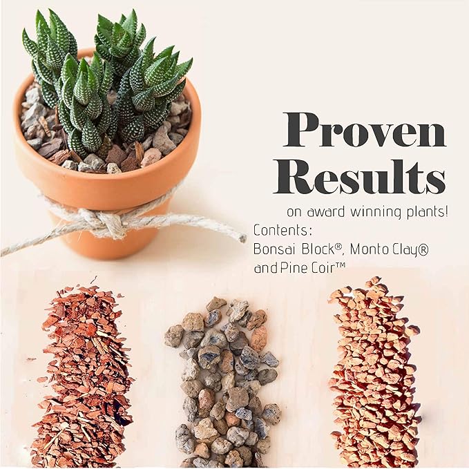 Bonsai Jack Succulent, Cactus and Bonsai Soil - Jacks Gritty Mix - 6 Gallons – Fast Draining – Fight Root Rot – Optimized pH