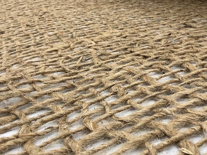 AK-Trading Jute Erosion Control, Soil Saver Mesh Blanket - 48" Wide x 1 Yard (3 feet Long) - 12 Sq. Ft. Coverage