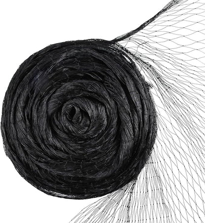Garden Netting, 50' x 50' Heavy Duty Bird Netting Deer Fence Net, 1.6" Mesh Poultry Netting for Chicken Coop, Run & Garden, Protect Fruit Trees, Vegetables from Birds, Hawk,Deer, Squirrels