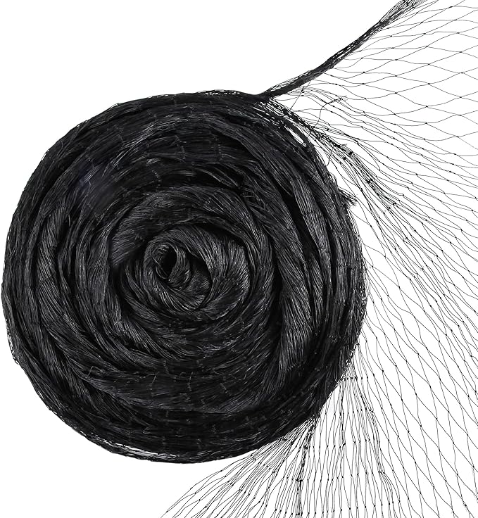 Garden Netting, 25' x 25' Heavy Duty Bird Netting Deer Fence Net, 1" Mesh Poultry Netting for Chicken Coop, Run & Garden, Protect Fruit Trees, Vegetables from Birds, Deer, Squirrels