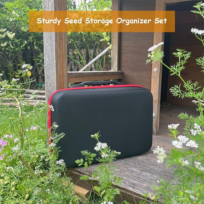 Seed Organizer Storage Box, 60 Slot Seed Organizer For Categorizing And Storing