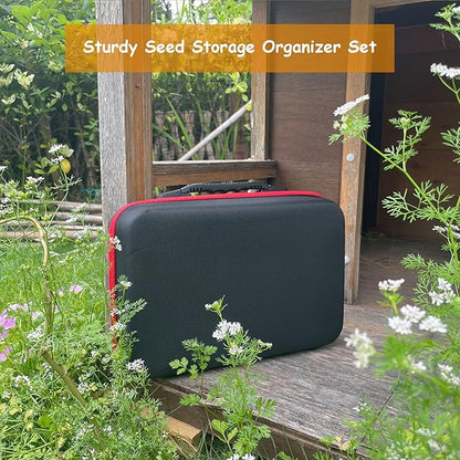 Seed Organizer Storage Box, 60 Slot Seed Organizer For Categorizing And Storing