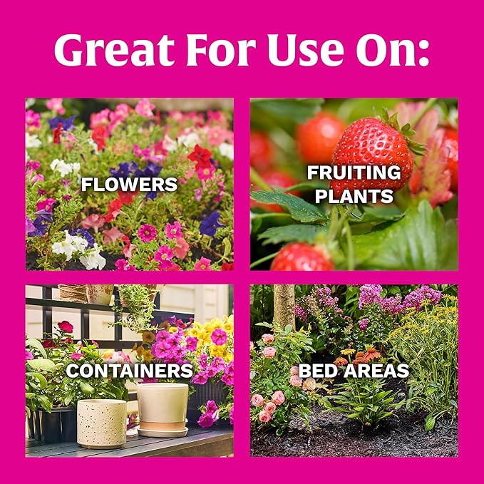 Scotts Super Bloom Water Soluble Plant Food, 2 lb - NPK 12-55-6 - Fertilizer for Outdoor Flowers, Fruiting Plants, Containers and Bed Areas - Feeds Plants Instantly