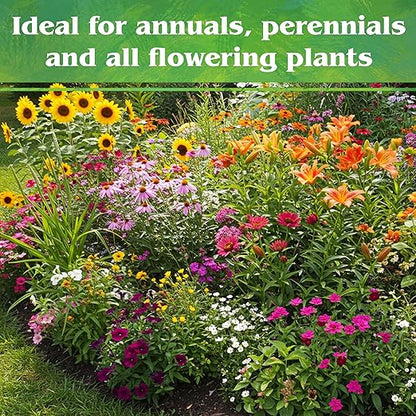 Down To Earth All Natural Fertilizers Organic Flower Garden - Plant Food for Blooming Annuals, Perennials and Flowering Shrubs 2-6-5, 5 lb