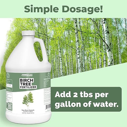 Birch Tree Fertilizer for Birch Trees, Works Great for River Birch, Paper Birch, and Silver Birch, Liquid Fertilizer by TPS Plant Foods, 1 Gallon (128 oz)