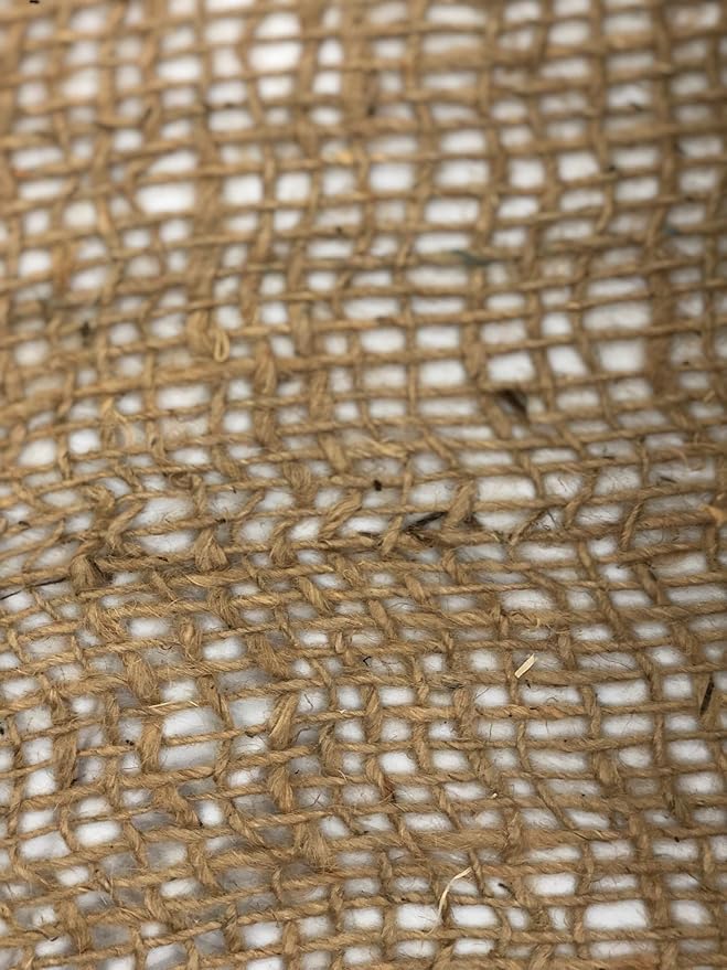 AK TRADING CO. SoilSaver-10Yard AK-Trading 10 Yards (30 feet Long) -120 Sq. Ft. Coverage Jute Erosion Control, Soil Saver Mesh Blanket-48 Wide x 10 Yards, 10 Yards, Natural