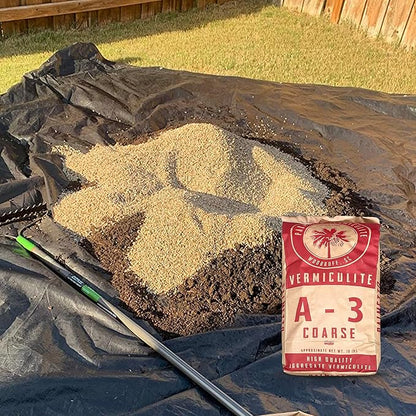 Palmetto A3 Coarse Vermiculite Potting Soil Mix for Planting, 4 Cu Ft, 18 Lbs