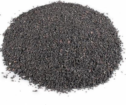 7lb Black Lava Rock for Plant, 1/8-1/4 inch Horticultural Volcanic Rock Soil for Decorative Landscaping Bonsai, Cacti, Succulents Plants Top Dressing for Release Excess Water