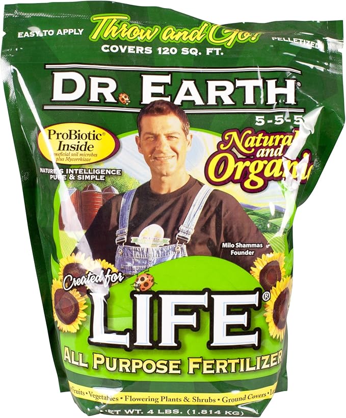 Dr.+Earth++Life+All+Purpose++Granules++Organic+All+Purpose+Plant+Food++4+lb.