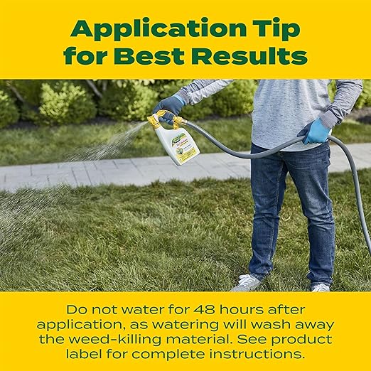Scotts Liquid Turf Builder with Plus 2 Weed Control, Liquid Weed Killer and Fertilizer, 32 fl. oz.