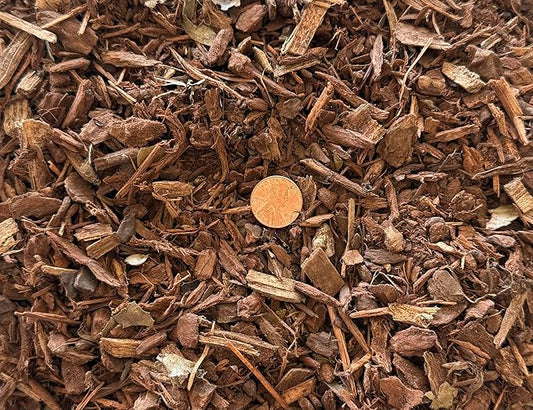 2 Gal. 3/16" - 5/8" Fir Bark for Bonsai Tree Soil Mix & Orchid Cultivation, Propagation, Seedling - Organic Additive (2GAL FIR B M)