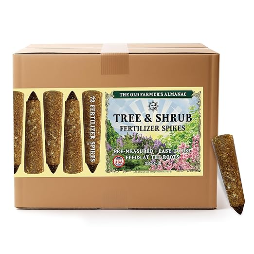 The Old Farmer's Almanac Tree & Shrub Fertilizer Spikes (Case of 72 Spikes)