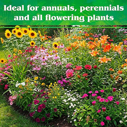 Down To Earth All Natural Fertilizers Organic Flower Garden - Plant Food for Blooming Annuals, Perennials and Flowering Shrubs 2-6-5, 15 lb