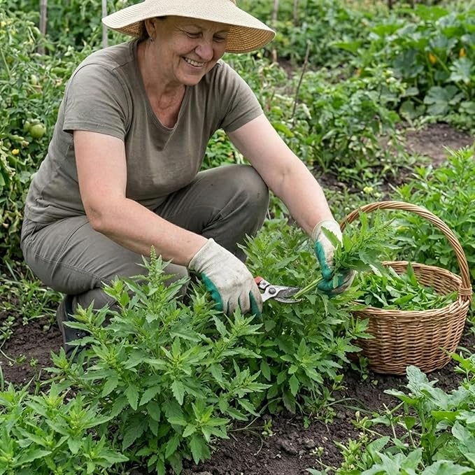 500 Epazote Seeds – Semilla de Epazote (Chenopodium ambrosioides) Mexicano Heirloom Herb Seeds for Planting – Outdoor Garden & Containers – High Germination Rate
