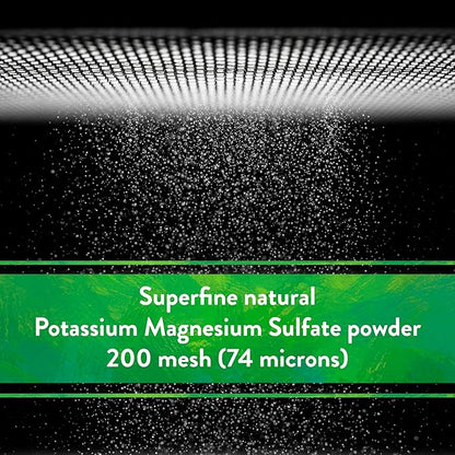 Down To Earth All Natural Fertilizers Organic Solution Grade Langbeinite - Professional Grade Potassium Magnesium Sulfate Powder 200 mesh for Liquid or Spray 0-0-21.5, 1 lb