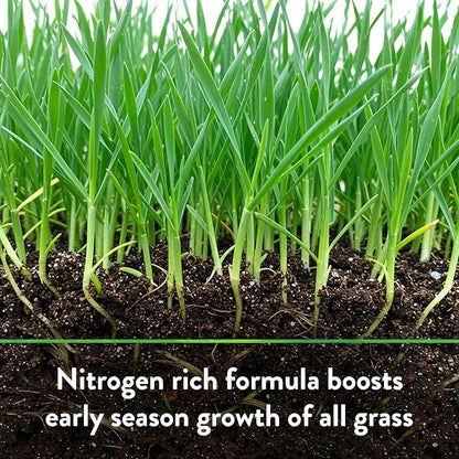 Down To Earth All Natural Fertilizers Organic Bio-Turf Lawn Food for Grass, Landscape and Ornamentals - Works with Lawn Spreaders 8-3-5, 4 lb