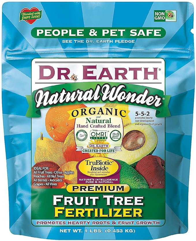 Dr. Earth Organic & Natural MINI Natural Wonder Fruit Tree Fertilizer ( 1 lbs )