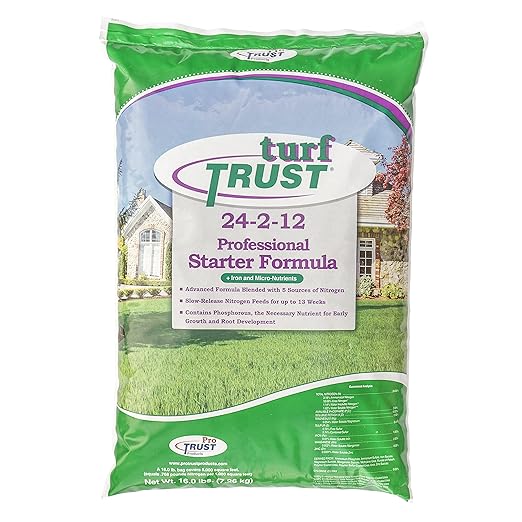 Turf Trust Lawn Starter Formula 24-2-12 (15.6 Pounds)