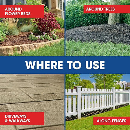 Roundup Weed & Grass Killer₄ Concentrate, Use in and Around Flower Beds, Walkways and Other Areas of Your Yard, 2.5 gal.