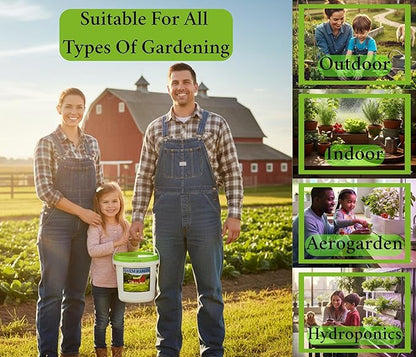 Beginner Survival Seed Vault: 20,000+ Heirloom & Non-GMO Seeds (30 Easy to Grow Varieties) by B&KM Farms