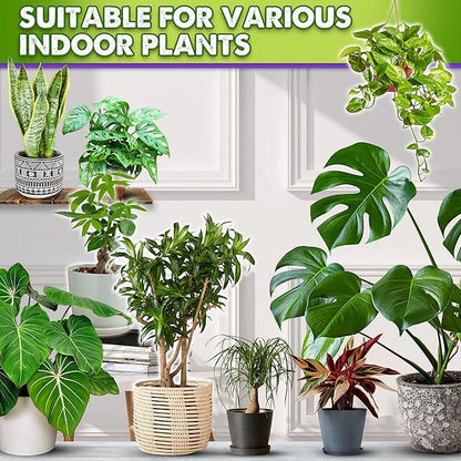 DUSPRO Recycle Pre-Mixed House Plant Potting Mix 7in1 with Potting Soil Indoor Plants, Tropical Indoor Potting Soil with Pine Bark, Pumice, Coco Coir, Perlite, Worm Castings, Gypsum, Peat Moss 1QRT