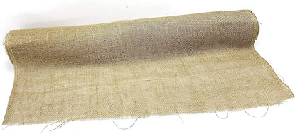 AAYU 36" × 16-Yards Multipurpose Burlap Fabric roll Eco-Friendly | Disposable Jute Planter Liner | Garden Weed Barrier Heavy 7oz | Frost Guard Seed Cover, Wedding Table Runners Home, Party, Decor