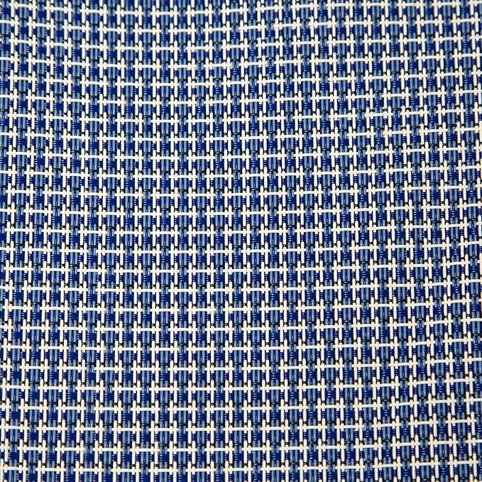 Plants by Mail Gal. Plant Koo-z Pot Sleeve Cover (Color: Sea Breeze) - Made from UV Resistant Decorative Outdoor Fabric - Blue / White