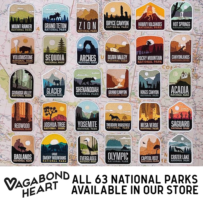 Vagabond Heart Yosemite National Park Enamel Pin - Yosemite Souvenir - Yosemite Pin