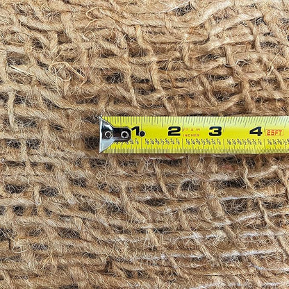 Agfabric Natural Jute Erosion Control 54''x150', Jute Netting Roll - 54 inch Wide x 150 Feet Long Soil Saver Mesh Blanket