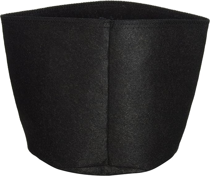 Gro Pro Premium Round Fabric Pot 2 Gallon, Black