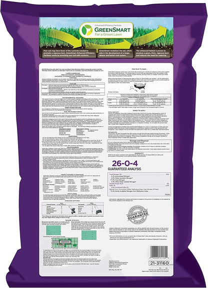 GreenView Crabgrass Control Plus Lawn Food - 40.5 lb. Bag - Covers 15,000 sq. ft.