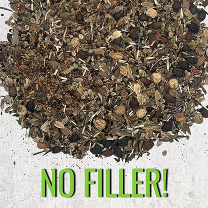 Seed Needs Wildflower Seeds Hummingbird and Butterfly Seed Mix | 5 Packs (1 Ounce Each) No Filler 23 Varieties Garden Seeds Annual & Perennial Species | Pollinator Attracting Flower Seed | Bulk