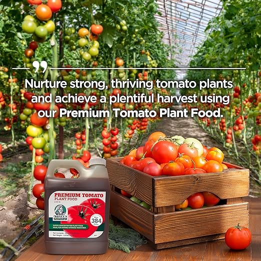 PlantVantage Concentrated Tomato Plant Food – Liquid Fertilizer with Humic Acid & Zinc, Liquid Plant Food Supporting Strong Roots, Bigger Blooms & Higher Yields, Easy Root Feed or Foliar Spray – 32 oz