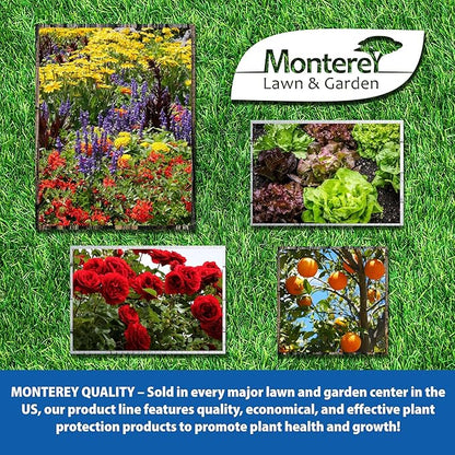 Monterey Nutra Green 5-10-5 + Micronutrients, Fertilizer for Ornaments, Fruits, Vegetables, Gardens, Trees & Shrubs, 1 Quart, Apply with Sprayer