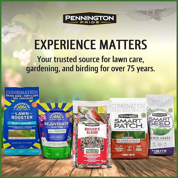 Pennington Pride Squirrel & Critter Blend, With Sunflower Seeds and Peanuts for Squirrels, Helps Keep Critters Away From Bird Feeders, 10-lb. Bag