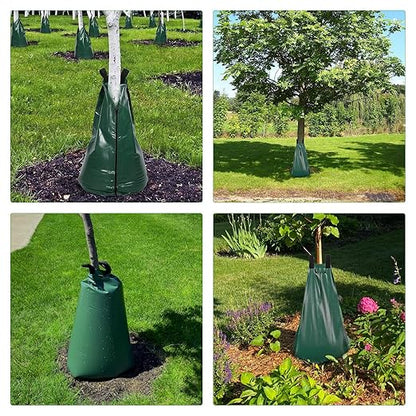 3 Pack Tree Watering Bags 20 Gallon – Slow Release Drip Irrigation for Trees, PVC Tree Watering Bag for New & Established Trees, Deep Watering in 5–8 Hours, Ideal for Fruit Trees & Young Saplings