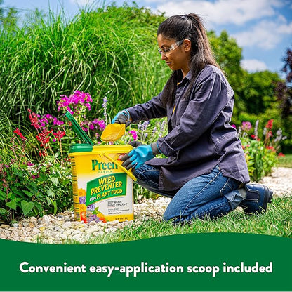 Preen Garden Weed Preventer Plus Plant Food - 16 lb. Pail - Covers 2,560 sq. ft.