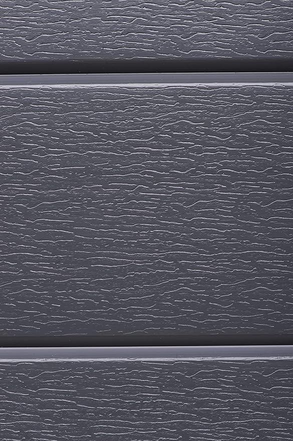 NuVue Products 26021 Outdoor Elevated Garden Bed for Growing Edible Plants and Flowers, BPA-Free Woodgrain Panel Elevated Planter Box, 35.5” L x 15” W x 32” H, Dark Gray