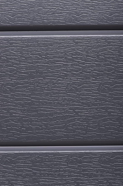 NuVue Products 26021 Outdoor Elevated Garden Bed for Growing Edible Plants and Flowers, BPA-Free Woodgrain Panel Elevated Planter Box, 35.5” L x 15” W x 32” H, Dark Gray