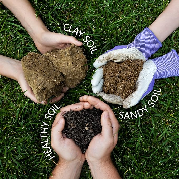 Jonathan Green (12191) Love Your Soil, Soil Food for Lawns in Hard Soils - Soil Amendment for Grass & Vegetable Gardens (15,000 Sq. Ft.)