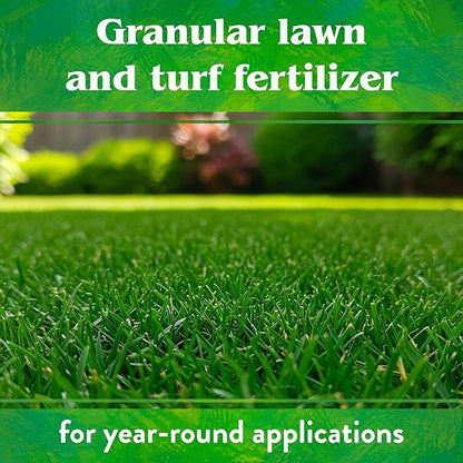 Down To Earth All Natural Fertilizers Organic Bio-Turf Lawn Food for Grass, Landscape and Ornamentals - Works with Lawn Spreaders 8-3-5, 4 lb