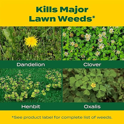 Scotts Liquid Turf Builder with Plus 2 Weed Control, Liquid Weed Killer and Fertilizer, 32 fl. oz.