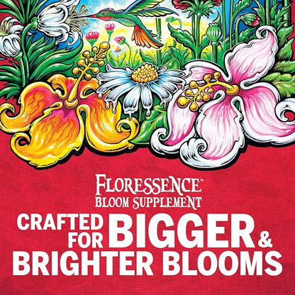 Mother Earth Floressence Bloom Supplement 1-1-1 Liquid Plant Supplement For Flowering And Fruiting Plants, Quart