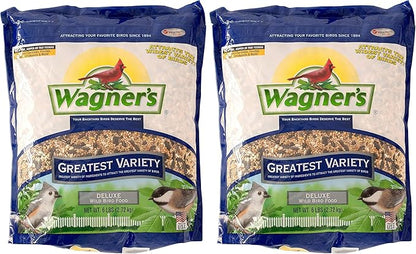 Wagner's 62034 Greatest Variety Blend Wild Bird Food, 6-Pound Bag (Pack of 2)