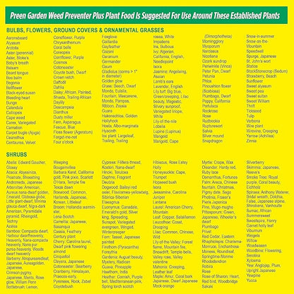 Preen Garden Weed Preventer Plus Plant Food - 16 lb. Pail - Covers 2,560 sq. ft.
