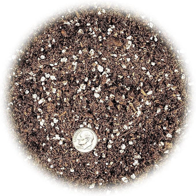 GARDENERA Premium Potting Soil Mix for Jade Plants - 2 Quart - A Perfect Combination of Organic Ingredients for Strong and Healthy Growth