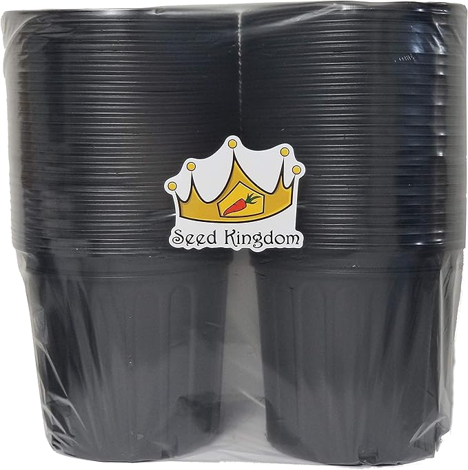 50 NEW Plastic Nursery 2 Gallon Trade POT ~ Actual Volume: 1.593 Gallons