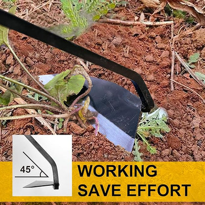 Japanese Wide Blade Gardening Tools I Premium Quality Hand Hoes/Weeding Sickle Have Very Sharp Edge for Quick Work