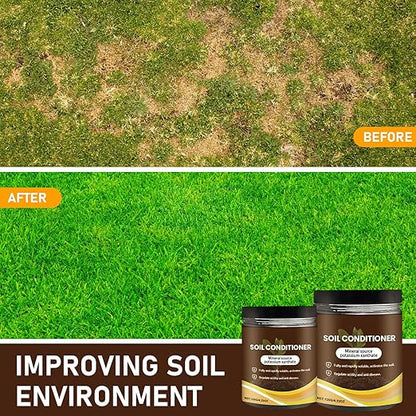 2Pcs Soil Activator, Soil Pro Activator,Organic Soil Activators and Plant Fertilizers,Liquid Fertilizer for Indoor & Outdoor Plants Premium Soil Activated Treasure for Potting Mix and Seedling Compost